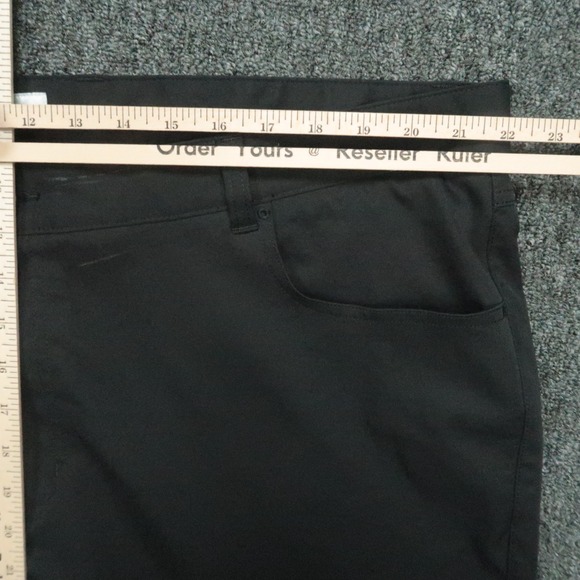 Peter Millar Pants Men 44x32 Black EB66 Performance 5 Pocket Trouser Chino - Picture 7 of 11